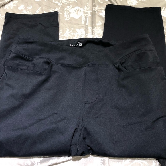 Baleaf Pants - Baleaf black pocket crop leggings 2XL